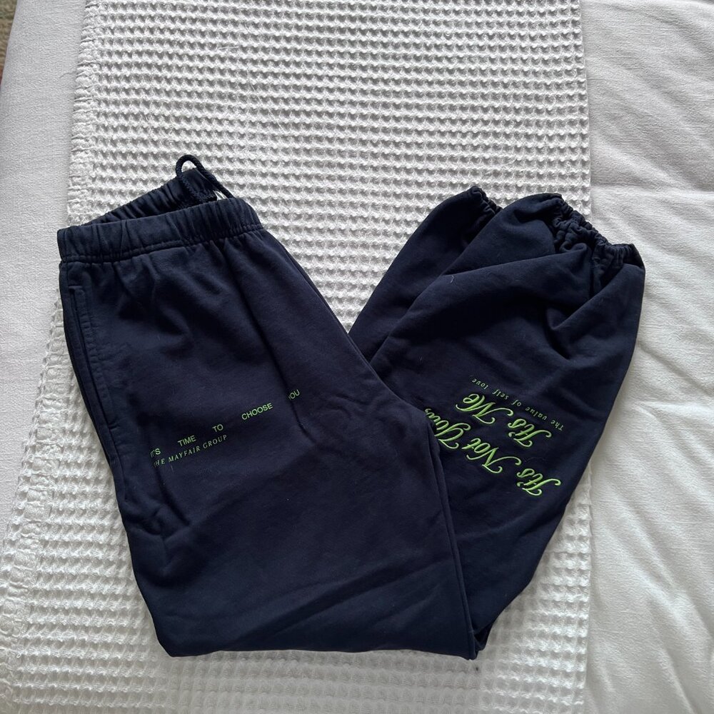 Mayfair Group It's Not You It's Me Cotton Sweatpants - Picture 6 of 11